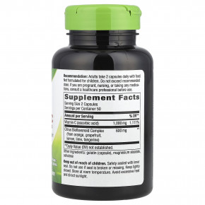 Nature's Way, витамин C с биофлавоноидами, 100 капсул в Москве - eco-herb.ru | фото