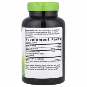 Nature's Way, витамин C с биофлавоноидами, 250 веганских капсул в Москве - eco-herb.ru | фото