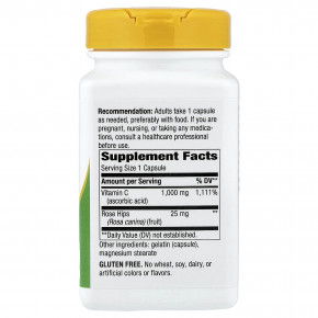 Nature's Way, витамин C с шиповником, 100 капсул в Москве - eco-herb.ru | фото