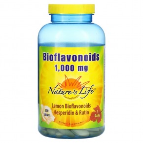 Nature's Life, Биофлавиноиды, 1000 мг, 250 таблеток в Москве - eco-herb.ru | фото