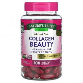 Nature's Truth, Collagen Beauty, 100 капсул Liquid Max в Москве - eco-herb.ru | фото