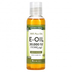 Nature's Truth, E-Oil, лимон, 30 000 МЕ (13 500 мг), 118 мл (4 жидк. Унции) в Москве - eco-herb.ru | фото