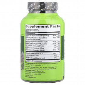 NATURELO, комплекс с растительным кальцием для прочности костей, 120 вегетарианских капсул в Москве - eco-herb.ru | фото