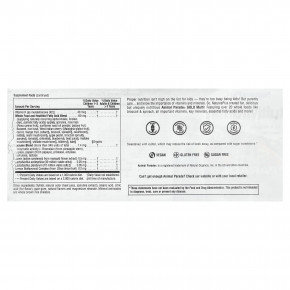 NaturesPlus, Animal Parade® Gold, жевательные мультивитамины для детей, со вкусом винограда, 120 таблеток в форме животных в Москве - eco-herb.ru | фото