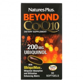 NaturesPlus, Beyond CoQ10, 200 мг, 60 капсул в Москве - eco-herb.ru | фото