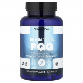 NaturesPlus, BrainCeutix® PQQ, 20 мг, 60 капсул - описание | фото