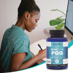 NaturesPlus, BrainCeutix® PQQ, 20 мг, 60 капсул в Москве - eco-herb.ru | фото