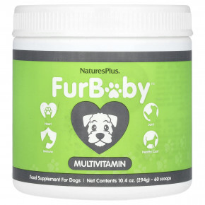 NaturesPlus, FurBaby ™, мультивитамины для собак, 294 г (10,4 унции) в Москве - eco-herb.ru | фото