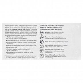 NaturesPlus, GI Natural®, пробиотик для детей, со вкусом ягод, 30 жевательных таблеток в Москве - eco-herb.ru | фото