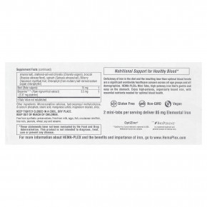 NaturesPlus, Hema-Plex®, 60 мини-таблеток медленного высвобождения в Москве - eco-herb.ru | фото