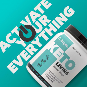 NaturesPlus, KetoLiving ™, натуральный коллаген, 616 г (1,36 фунта) в Москве - eco-herb.ru | фото