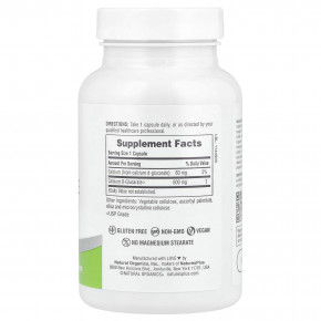 NaturesPlus, Pro, D-глюкарат кальция 600, 90 капсул (600 мг в 1 капсуле) в Москве - eco-herb.ru | фото