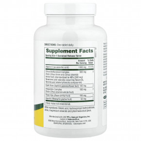 NaturesPlus, Super C Complex, комплекс с длительным высвобождением, 180 таблеток в Москве - eco-herb.ru | фото