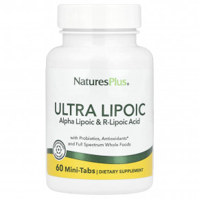 NaturesPlus, Ultra Lipoic, 60 мини-таблеток в Москве - eco-herb.ru | фото