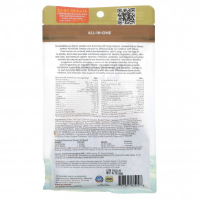 NaturVet, Scoopables All-In-One Daily Essentials, + поддержка 4-в-1, для собак, бекон, 45 мерных ложек, 315 г (11 унций) в Москве - eco-herb.ru | фото