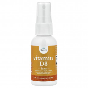 NB Pure, витамин D3 в спрее, 2 жидк. унции - описание | фото