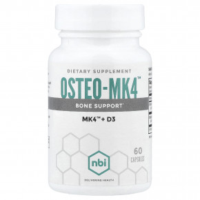 NBI, Osteo-MK4™, 60 капсул в Москве - eco-herb.ru | фото