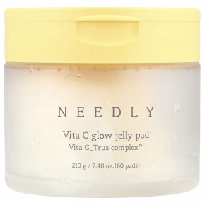 Needly, Vita C Glow Jelly Pad, 60 шт., 210 г (7,4 унции) в Москве - eco-herb.ru | фото