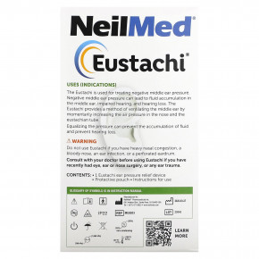 NeilMed, Eustachi, тренажер для слуховой трубы, 1 штука в Москве - eco-herb.ru | фото