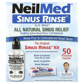 NeilMed, Sinus Rinse Kit™, 1 набор - описание | фото