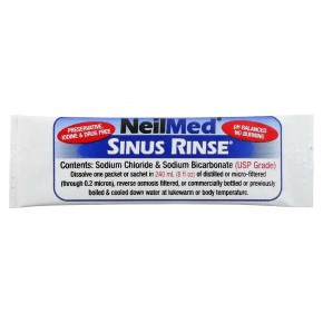 NeilMed, Sinus Rinse, натуральное средство для промывания носа, 100 пакетиков в Москве - eco-herb.ru | фото