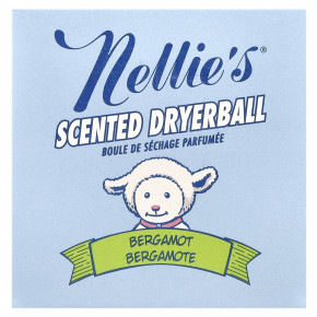 Nellie's, Ароматизированный шарик для сушки, бергамот, 1 шарик для сушки в Москве - eco-herb.ru | фото