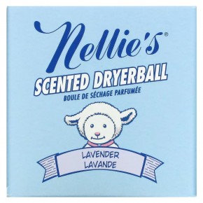 Nellie's, Ароматные шарики для стирки и сушки, лаванда, 1 шарик - описание