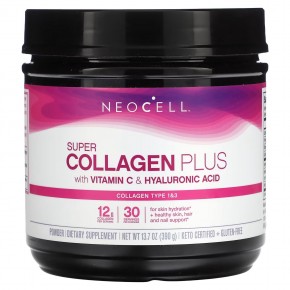 NeoCell, Super Collagen Plus с витамином C и гиалуроновой кислотой, 390 г (13,7 унции) в Москве - eco-herb.ru | фото