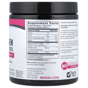 NeoCell, Улучшенные пептиды коллагена, гиалуроновая кислота и витамин C, с нейтральным вкусом, 195 г (6,9 унции) в Москве - eco-herb.ru | фото