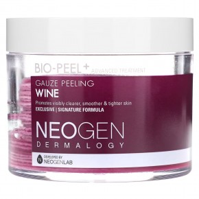 Neogen, Dermalogy, Bio-Peel + Advanced Treatment, марлевый пилинг, вино, 30 шт., 200 мл (6,76 жидк. Унции) в Москве - eco-herb.ru | фото
