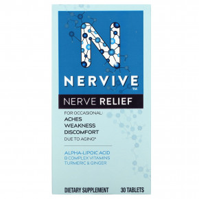 Nervive, Nerve Relief, 30 таблеток в Москве - eco-herb.ru | фото