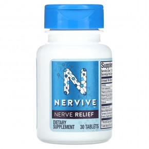 Nervive, Nerve Relief, 30 таблеток в Москве - eco-herb.ru | фото