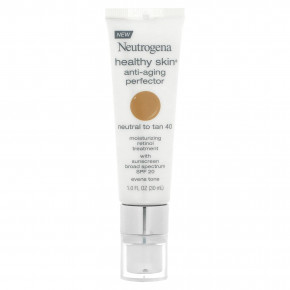 Neutrogena, Anti-Aging Perfector для здоровой кожи, SPF 20, от нейтрального до 40-го, 30 мл (1 жидк. унц.) в Москве - eco-herb.ru | фото