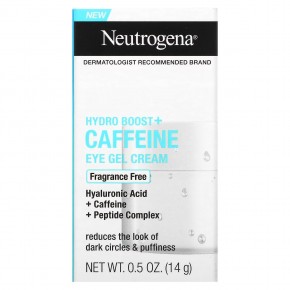 Neutrogena, Крем-гель для кожи вокруг глаз с кофеином Hydro Boost, без отдушек, 14 г (0,5 унции) в Москве - eco-herb.ru | фото