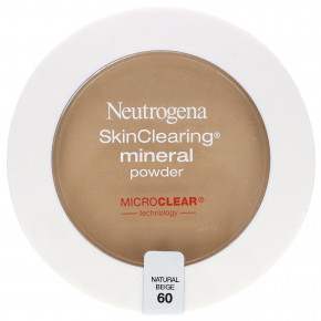 Neutrogena, Очищающая минеральная пудра, натуральный бежевый 60, 11 г (0,38 унции) в Москве - eco-herb.ru | фото