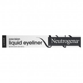 Neutrogena, Precision Liquid Eyeliner, Jet Black 10, 0,38 мл (0,013 жидк. унц.) в Москве - eco-herb.ru | фото