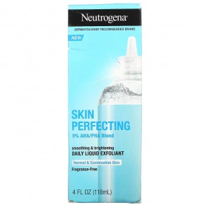 Neutrogena, Skin Perfecting, ежедневный жидкий эксфолиант, для нормальной и комбинированной кожи, без отдушек, 118 мл (4 жидк. Унции) в Москве - eco-herb.ru | фото