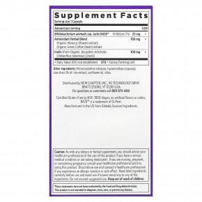 New Chapter, Daily Dual Biotic, пробиотик и пребиотик, 60 веганских капсул в Москве - eco-herb.ru | фото