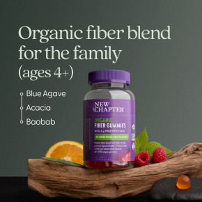 New Chapter, жевательные таблетки с органической клетчаткой, со вкусом цитрусовых, 60 жевательных таблеток в Москве - eco-herb.ru | фото