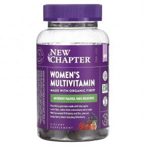 New Chapter, Мультивитамины для женщин, со вкусом ягод и цитрусовых, 75 жевательных таблеток в Москве - eco-herb.ru | фото
