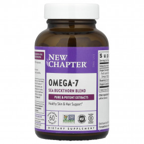 New Chapter, смесь омега-7 и облепихи, 60 вегетарианских капсул в Москве - eco-herb.ru | изображение New Chapter, смесь омега-7 и облепихи, 60 вегетарианских капсул в Москве - eco-herb.ru | фото