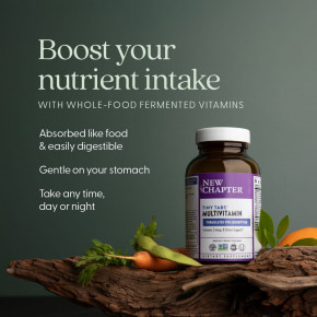 New Chapter, Tiny Tables™, мультивитамины, 192 вегетарианские таблетки в Москве - eco-herb.ru | фото