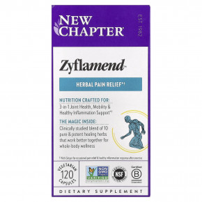 New Chapter, Zyflamend™, 120 вегетарианских капсул - подробнее New Chapter, Zyflamend™, 120 вегетарианских капсул - описание