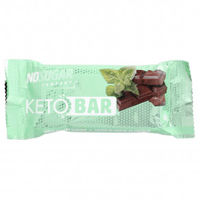 No Sugar Company, Keto Bar™, шоколад и мята, 12 батончиков по 40 г в Москве - eco-herb.ru | фото