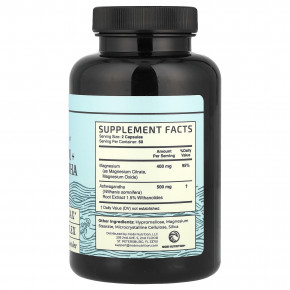 Nobi Nutrition, Магний + ашваганда`` 120 капсул в Москве - eco-herb.ru | изображение Nobi Nutrition, Магний + ашваганда`` 120 капсул в Москве - eco-herb.ru | фото