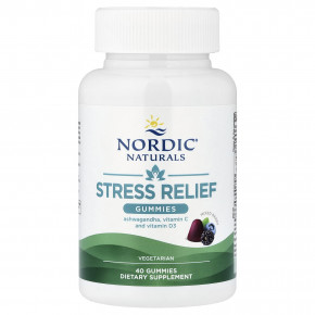 Nordic Naturals, жевательные таблетки для снятия стресса, ягодный вкус, 40 жевательных таблеток в Москве - eco-herb.ru | фото