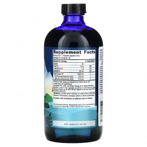 Nordic Naturals, жир печени арктической трески, со вкусом апельсина, 473 мл (16 жидк. унций) в Москве - eco-herb.ru | фото