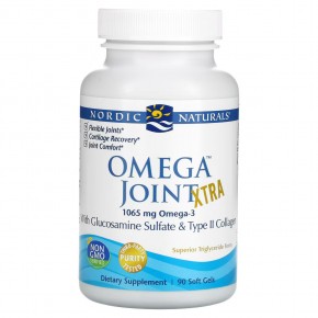 Nordic Naturals, Omega Joint Xtra, 1000 мг, 90 гелевых капсул в Москве - eco-herb.ru | фото