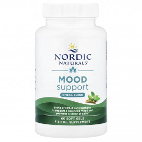 Nordic Naturals, Поддержка настроения, смесь омега, 60 мягких таблеток в Москве - eco-herb.ru | изображение Nordic Naturals, Поддержка настроения, смесь омега, 60 мягких таблеток в Москве - eco-herb.ru | фото