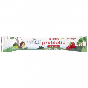 Nordic Naturals, Пробиотики для детей, для детей от 3 лет, ягодное ассорти, 30 пакетиков по 1 г (0,035 унции) в Москве - eco-herb.ru | фото